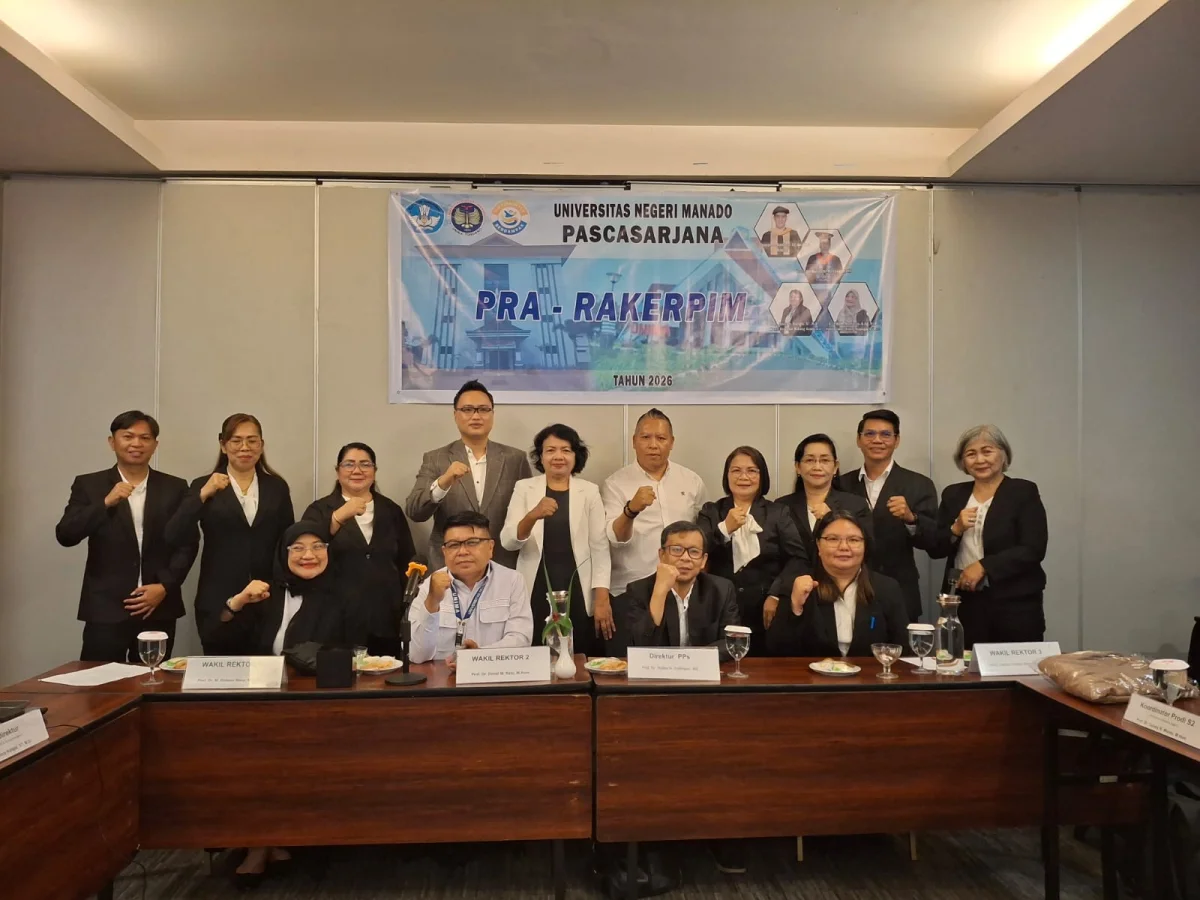 Pre-Leadership Working Meeting of Manado State University Graduate School